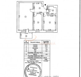 Apartament, 2 camere, 60 mp Bucuresti/Timisoara