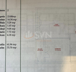 Apartament, 2 camere, 62 mp Bucuresti/Lacul Tei