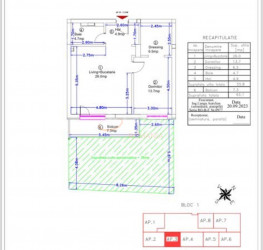 Apartament, 2 camere, 63 mp Bucuresti/Pipera