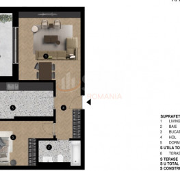 Apartament, 2 camere, 63.16 mp Bucuresti/13 Septembrie