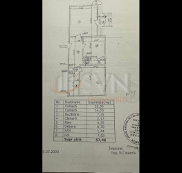Apartament, 2 camere, 64 mp Bucuresti/Doamna Ghica