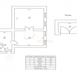 Apartament, 2 camere, 67.9 mp Brasov/Brasovul Vechi