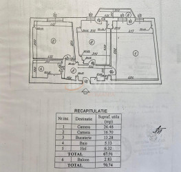 Apartament, 2 camere, 67.91 mp Bucuresti/Timpuri Noi