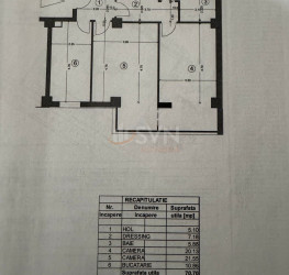 Apartament, 2 camere, 71 mp Ilfov/Voluntari