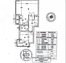 Apartament, 2 camere, 74 mp Bucuresti/Virtutii
