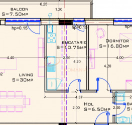 Apartament, 2 camere cu loc parcare exterior inclus Bucuresti/Sisesti
