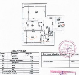 Apartament, 2 camere cu loc parcare exterior inclus Bucuresti/Aviatiei