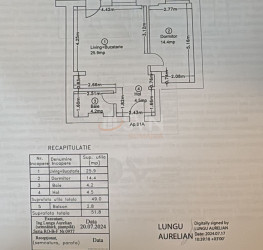Apartament, 2 camere cu loc parcare exterior inclus Bucuresti/Pipera