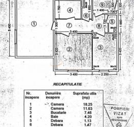 Apartament, 2 camere cu loc parcare exterior inclus Bucuresti/Lacul Tei