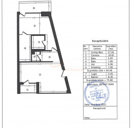 Apartament, 2 camere cu loc parcare subteran inclus Bucuresti/Banu Manta