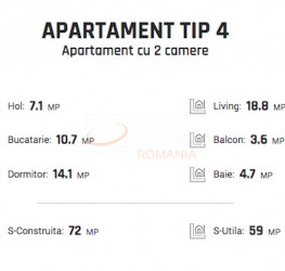 Apartament, 2 camere cu loc parcare subteran inclus Bucuresti/Splaiul Unirii (s4)