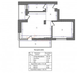 Apartament, 2 camere cu loc parcare subteran inclus Bucuresti/Pipera