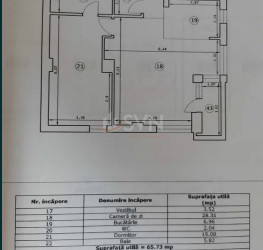 Apartament, 2 camere cu loc parcare subteran inclus Bucuresti/Pipera