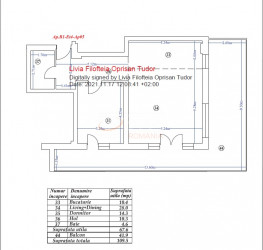 Apartament, 2 camere cu loc parcare subteran inclus Bucuresti/Pipera