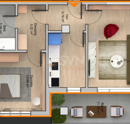 Apartament, 2 camere cu loc parcare subteran inclus Bucuresti/13 Septembrie