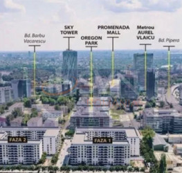 Apartament, 2 camere cu loc parcare subteran inclus Bucuresti/Pipera
