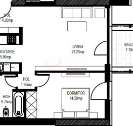 Apartament, 2 camere cu loc parcare subteran inclus Bucuresti/Herastrau