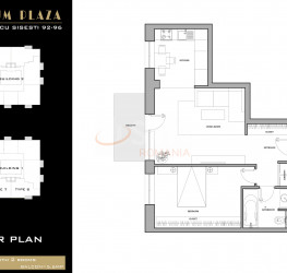 Apartament, 2 camere cu loc parcare subteran inclus Bucuresti/Sisesti