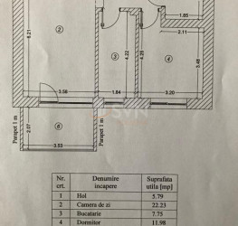 Apartament, 2 camere cu loc parcare subteran inclus Bucuresti/1 Mai