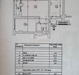 Apartament, 2 camere cu loc parcare subteran inclus Bucuresti/Decebal