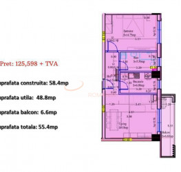 Apartament, 2 camere in . Bucuresti/Sisesti