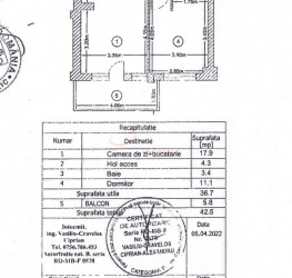 Apartament, 2 camere in Belvedere Residence Bucuresti/Barbu Vacarescu