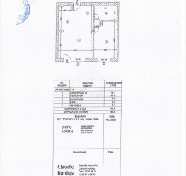 Apartament, 2 rooms, 44 mp Bucuresti/Pipera