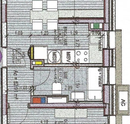 Apartament, 2 rooms, 45 mp Bucuresti/Lacul Tei