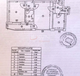 Apartament, 2 rooms, 45.97 mp Bucuresti/Tei