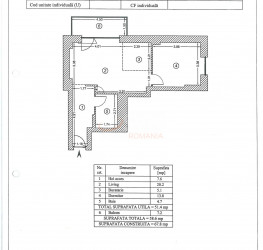 Apartament, 2 rooms, 49 mp Bucuresti/Cotroceni