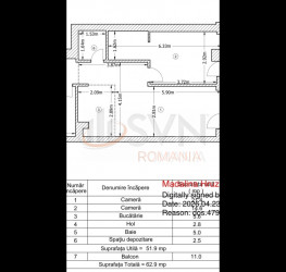 Apartament, 2 rooms, 52 mp Bucuresti/Straulesti