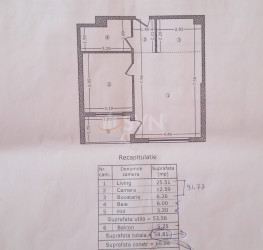 Apartament, 2 rooms, 54 mp Bucuresti/Pipera