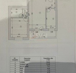 Apartament, 2 rooms, 55.69 mp Bucuresti/Grozavesti