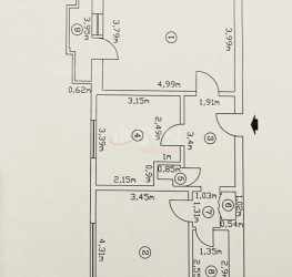 Apartament, 2 rooms, 57 mp Bucuresti/Piata Victoriei