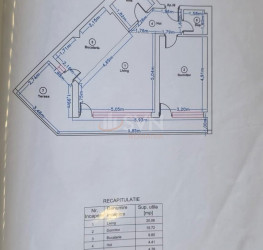 Apartament, 2 rooms, 57.3 mp Bucuresti/Pipera