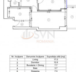 Apartament, 2 rooms, 58 mp Bucuresti/Aviatiei
