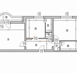 Apartament, 2 rooms, 64 mp Bucuresti/13 Septembrie