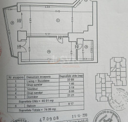 Apartament, 2 rooms, 66 mp Bucuresti/Aviatiei