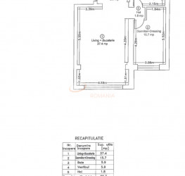 Apartament, 2 rooms, 66.7 mp Bucuresti/Pipera