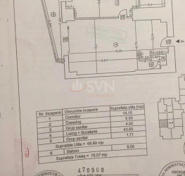 Apartament, 2 rooms, 70 mp Bucuresti/Aviatiei