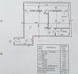 Apartament, 2 rooms, 89.3 mp Bucuresti/Dorobanti