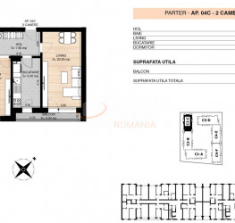 Apartament, 2 rooms in MILUNA RESIDENCE Bucuresti/Pipera