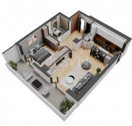Apartament, 2 rooms in The Concord Bucuresti/Aviatiei