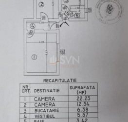 Apartament, 2 rooms with outdoor parking included Bucuresti/Capitale