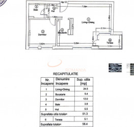 Apartament, 2 rooms with outdoor parking included Bucuresti/Aviatiei