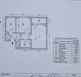 Apartament, 2 rooms with outdoor parking included Bucuresti/Stefan Cel Mare