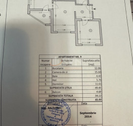 Apartament, 2 rooms with outdoor parking included Bucuresti/Giurgiului