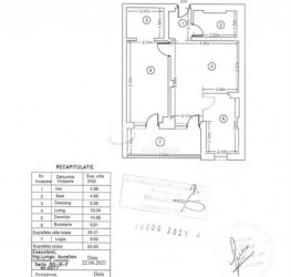 Apartament, 2 rooms with underground parking included Bucuresti/Nerva Traian