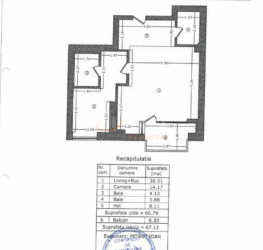 Apartament, 2 rooms with underground parking included Bucuresti/Aviatiei