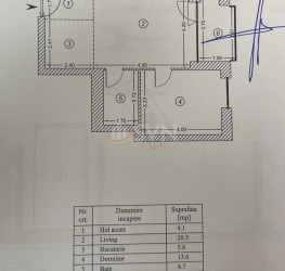 Apartament, 2 rooms with underground parking included Bucuresti/Cotroceni